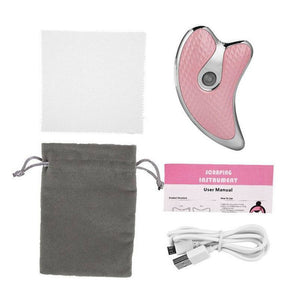 Gua Sha Facial Massager and Light Therapy Tool - Electric - Dilly's Collections -  Hair Beauty and Lifestyle Products Australia