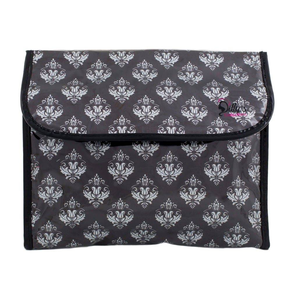 Cosmetic Toiletry Hanging Bag - Damask Print - Dilly's Collections -  Hair Beauty and Lifestyle Products Australia