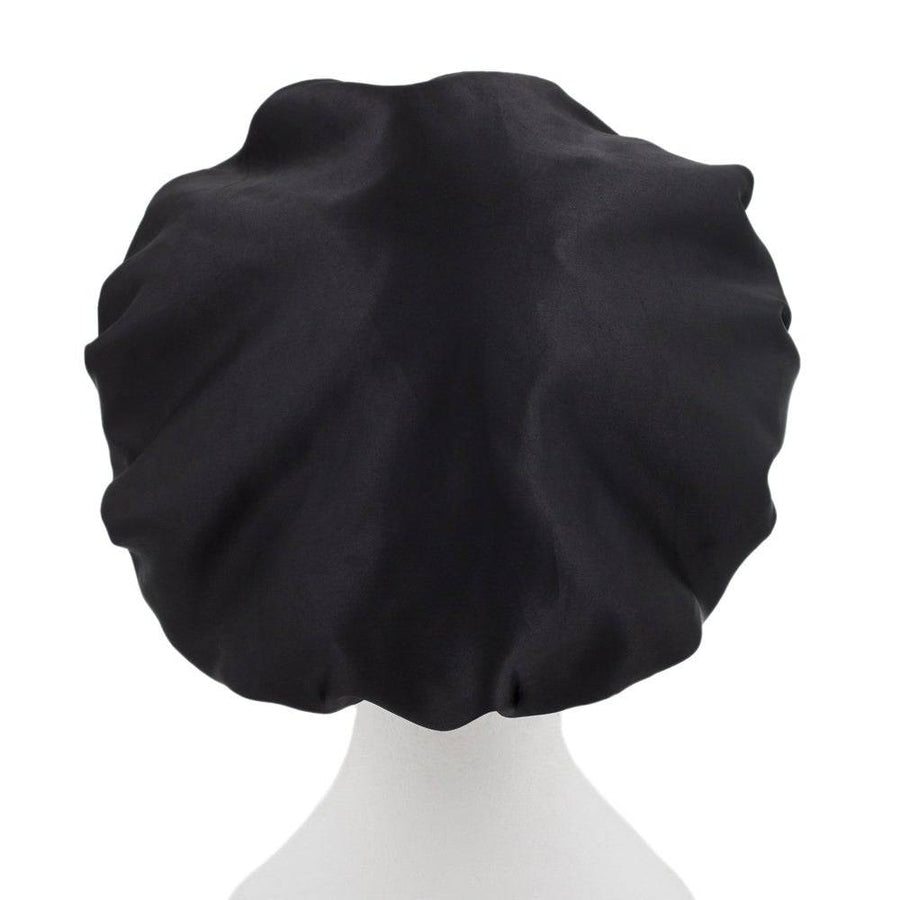 Shower Cap - Microfibre Lined - Extra Large - Black - Dilly's Collections -  Hair Beauty and Lifestyle Products Australia