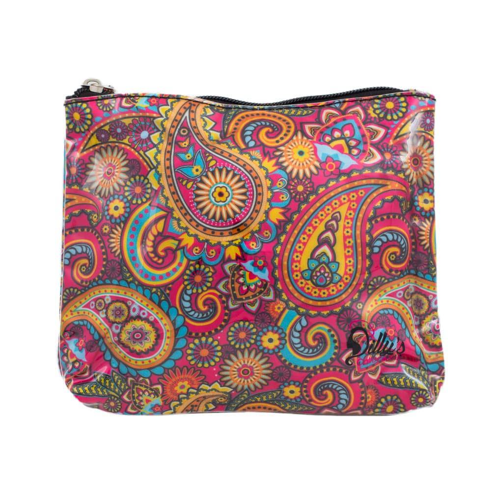Cosmetic Bag - Small - Retro Print - Dilly's Collections -  Hair Beauty and Lifestyle Products Australia