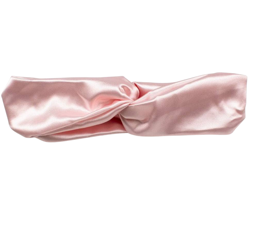 Headband - Pink Satin - Dilly's Collections - Hair Beauty and Lifestyle Products Australia